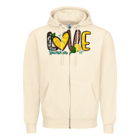 Sandshell love summer lemon Zipper Hoodie - Zillion Design Studio