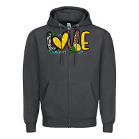 Smoke love summer lemon Zipper Hoodie - Zillion Design Studio