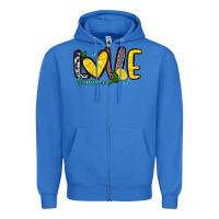 True Royal love summer lemon Zipper Hoodie - Zillion Design Studio