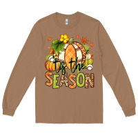 Toasted Coconut Tis' the season Fall American Football Long Sleeve Tee - RanaPortraitStore