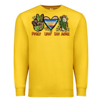 Lemon peace love san judas Premium Sweatshirt - JahusDesignShop