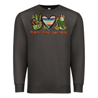 Smoke peace love san judas Premium Sweatshirt - JahusDesignShop
