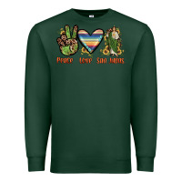 Sports Green peace love san judas Premium Sweatshirt - JahusDesignShop