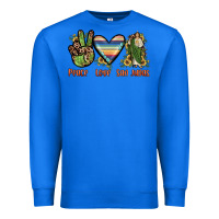 True Royal peace love san judas Premium Sweatshirt - JahusDesignShop