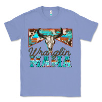 Colony Blue wranglin mama Classic Tee - Zillion Design Studio