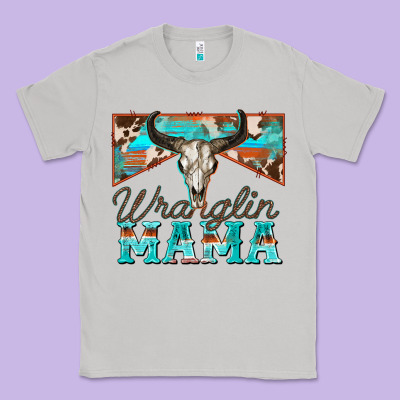 Classic Tee wranglin mama