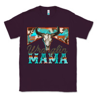 Plum wranglin mama Classic Tee - Zillion Design Studio