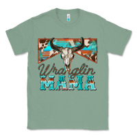 Sage wranglin mama Classic Tee - Zillion Design Studio