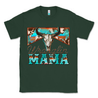 Sports Green wranglin mama Classic Tee - Zillion Design Studio