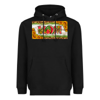 Black watermelon mom license plate Heavyweight Hoodie - HRA Design Shop