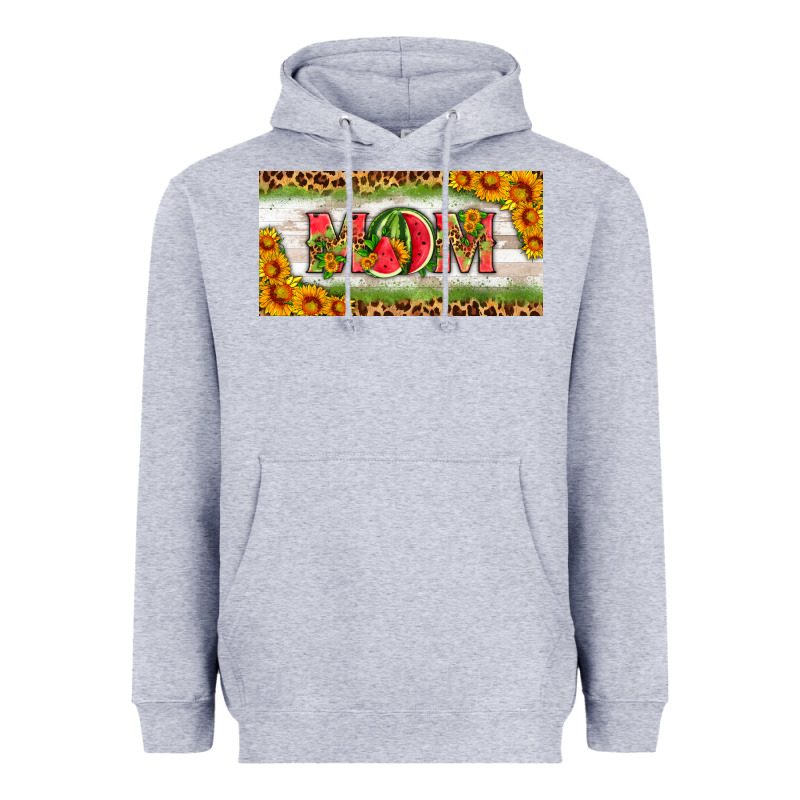 Watermelon Mom License Plate Heavyweight Hoodie by HRA Design Shop | Teevron