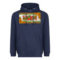Navy watermelon mom license plate Heavyweight Hoodie - HRA Design Shop