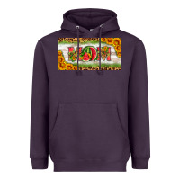 Plum watermelon mom license plate Heavyweight Hoodie - HRA Design Shop