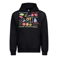 Black biliteral coordintiom Urban Hoodie - MaliasSmallBusiness