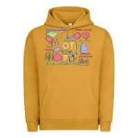 Pigment Peanut Butter biliteral coordintiom Urban Hoodie - MaliasSmallBusiness