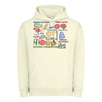Pigment Pistachio biliteral coordintiom Urban Hoodie - MaliasSmallBusiness