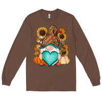 Chestnut Western Fall gnome Long Sleeve Tee - RanaPortraitStore