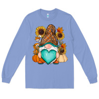 Colony Blue Western Fall gnome Long Sleeve Tee - RanaPortraitStore