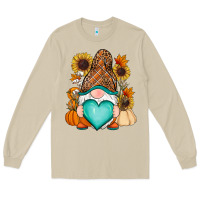 Mushroom Western Fall gnome Long Sleeve Tee - RanaPortraitStore