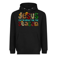 Black jesus the reason for the season Heavyweight Hoodie - FaDigitalArtStudio