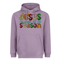 Lavender jesus the reason for the season Heavyweight Hoodie - FaDigitalArtStudio
