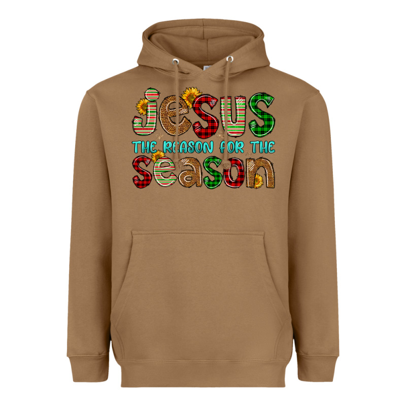 Jesus The Reason For The Season Heavyweight Hoodie by FaDigitalArtStudio | Teevron