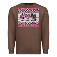 Chestnut peace love racing Premium Sweatshirt - JahusDesignShop