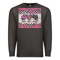 Smoke peace love racing Premium Sweatshirt - JahusDesignShop