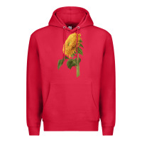 Cardinal teddy bear sunflower Premium Hoodie - LillyAllenDesigns