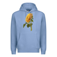 Colony Blue teddy bear sunflower Premium Hoodie - LillyAllenDesigns
