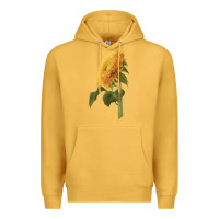 Mustard teddy bear sunflower Premium Hoodie - LillyAllenDesigns
