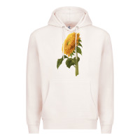 Pale Pink teddy bear sunflower Premium Hoodie - LillyAllenDesigns