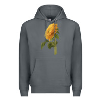 Rock teddy bear sunflower Premium Hoodie - LillyAllenDesigns