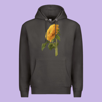 Teddy Bear Sunflower Premium Hoodie Designed By Lillyallendesigns