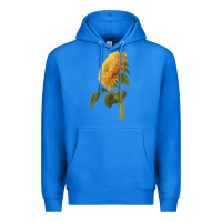 True Royal teddy bear sunflower Premium Hoodie - LillyAllenDesigns