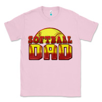 Bubblegum Pink softball dad Classic Tee - Zillion Design Studio