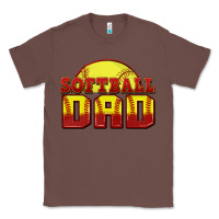 Chestnut softball dad Classic Tee - Zillion Design Studio