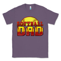 Lavender softball dad Classic Tee - Zillion Design Studio