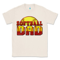 Natural softball dad Classic Tee - Zillion Design Studio