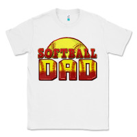 White softball dad Classic Tee - Zillion Design Studio
