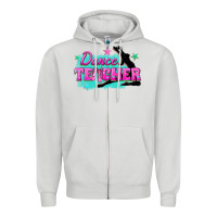 Dove Grey dance teacher Zipper Hoodie - texasbilliewilder