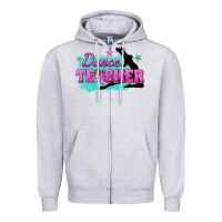 Heather Grey dance teacher Zipper Hoodie - texasbilliewilder