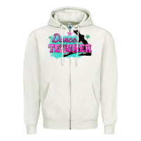 Oatmeal Heather dance teacher Zipper Hoodie - texasbilliewilder