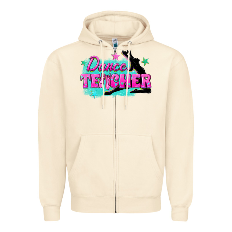 Dance Teacher Zipper Hoodie by texasbilliewilder | Teevron