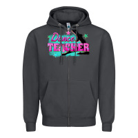 Smoke dance teacher Zipper Hoodie - texasbilliewilder