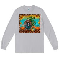 Moon Dust Western Fall Thanksgiving Turkey Long Sleeve Tee - RanaPortraitStore