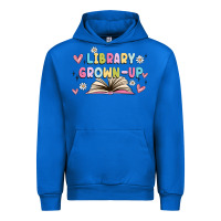 Cobalt library grown up Urban Hoodie - MaliasSmallBusiness