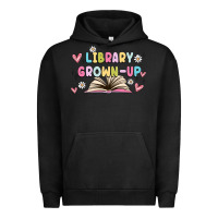 Pigment Black library grown up Urban Hoodie - MaliasSmallBusiness
