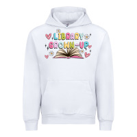 White library grown up Urban Hoodie - MaliasSmallBusiness