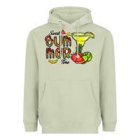 Matcha sweet summer time Heavyweight Hoodie - CowhideDigitalArt
